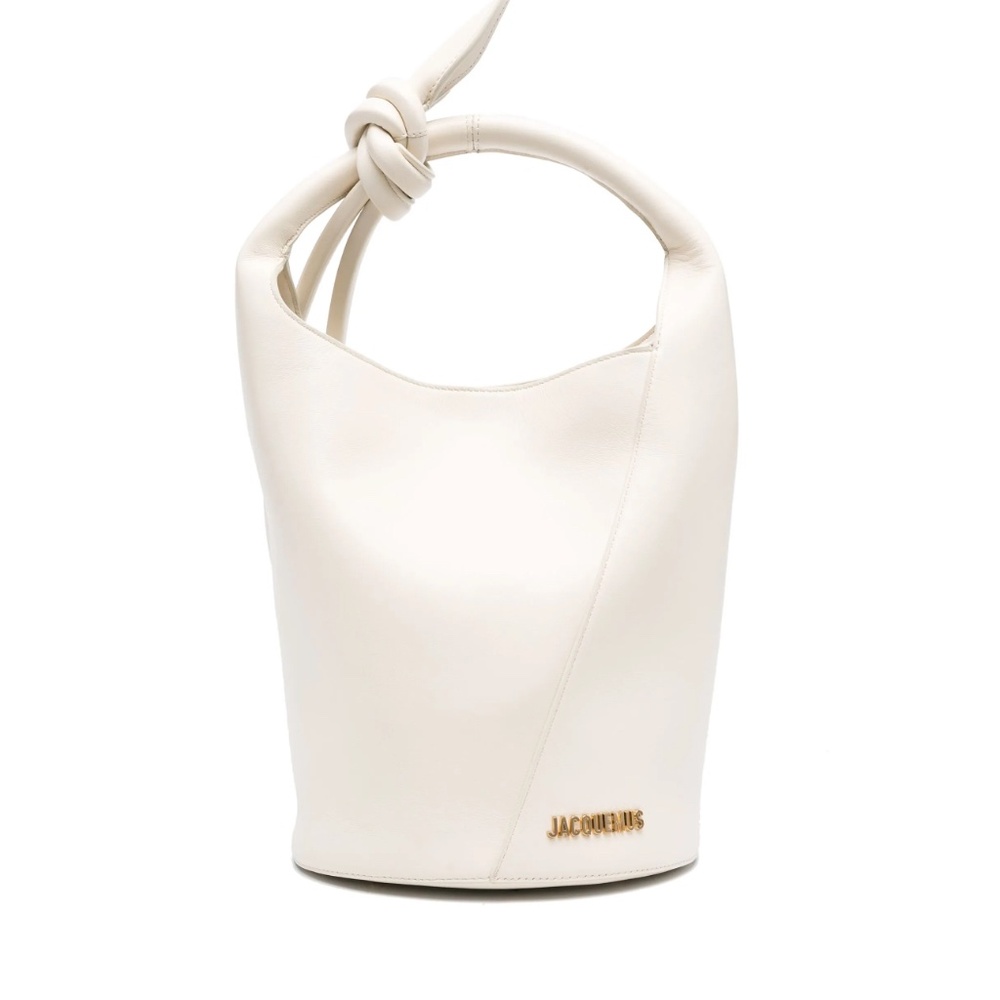 Jacquemus Le Petit Tourni Bucket Bag In Cream. Pristine! - Picture 14 of 17